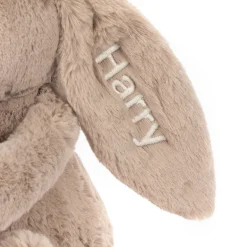 Personalised Bashful Beige Bunny 'Birthday'*Jellycat