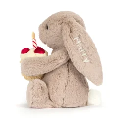 Personalised Bashful Beige Bunny 'Birthday'*Jellycat