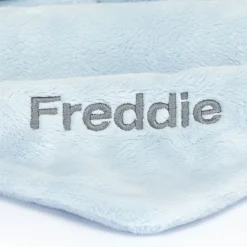 Personalised Bashful Blue Bunny Soother*Jellycat New