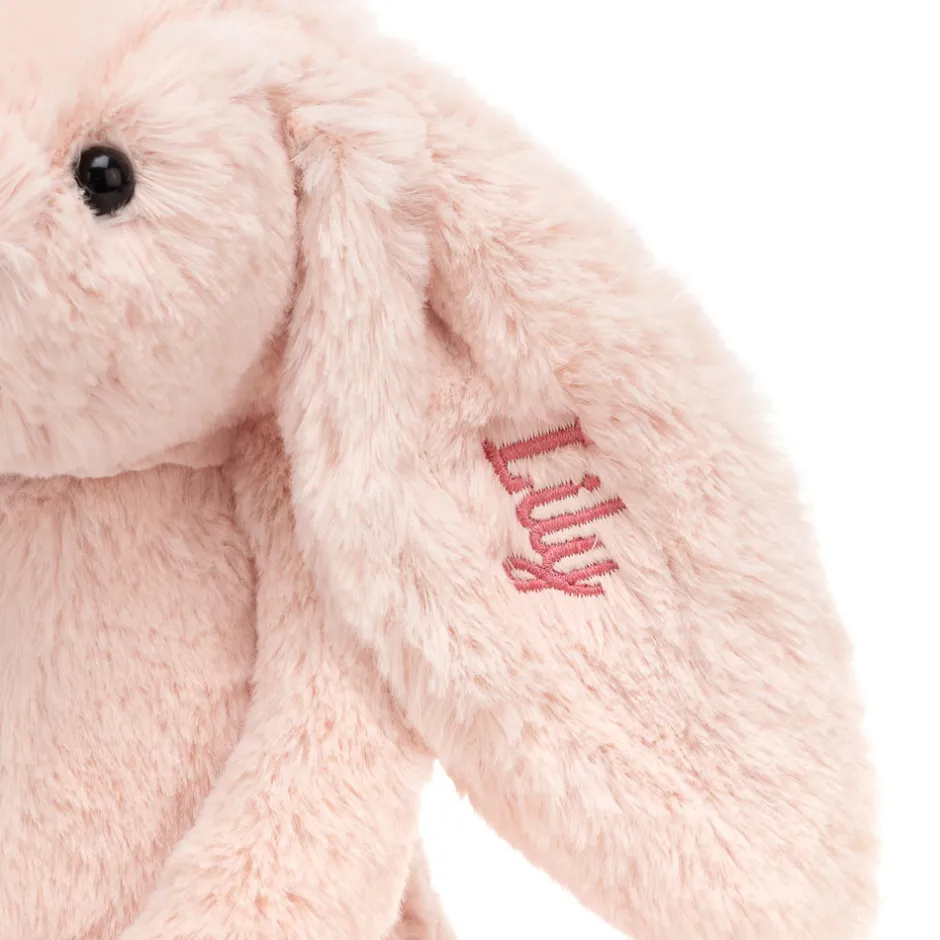 Personalised Bashful Blush Bunny Medium*Jellycat Clearance