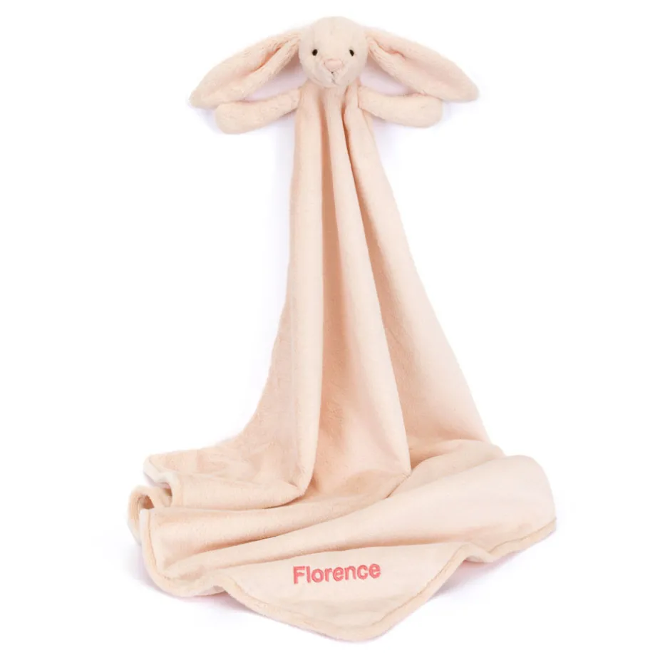 Personalised Bashful Blush Bunny Blankie*Jellycat Discount