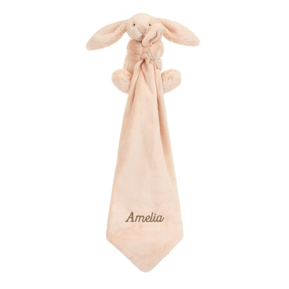 Personalised Bashful Blush Bunny Soother*Jellycat Outlet
