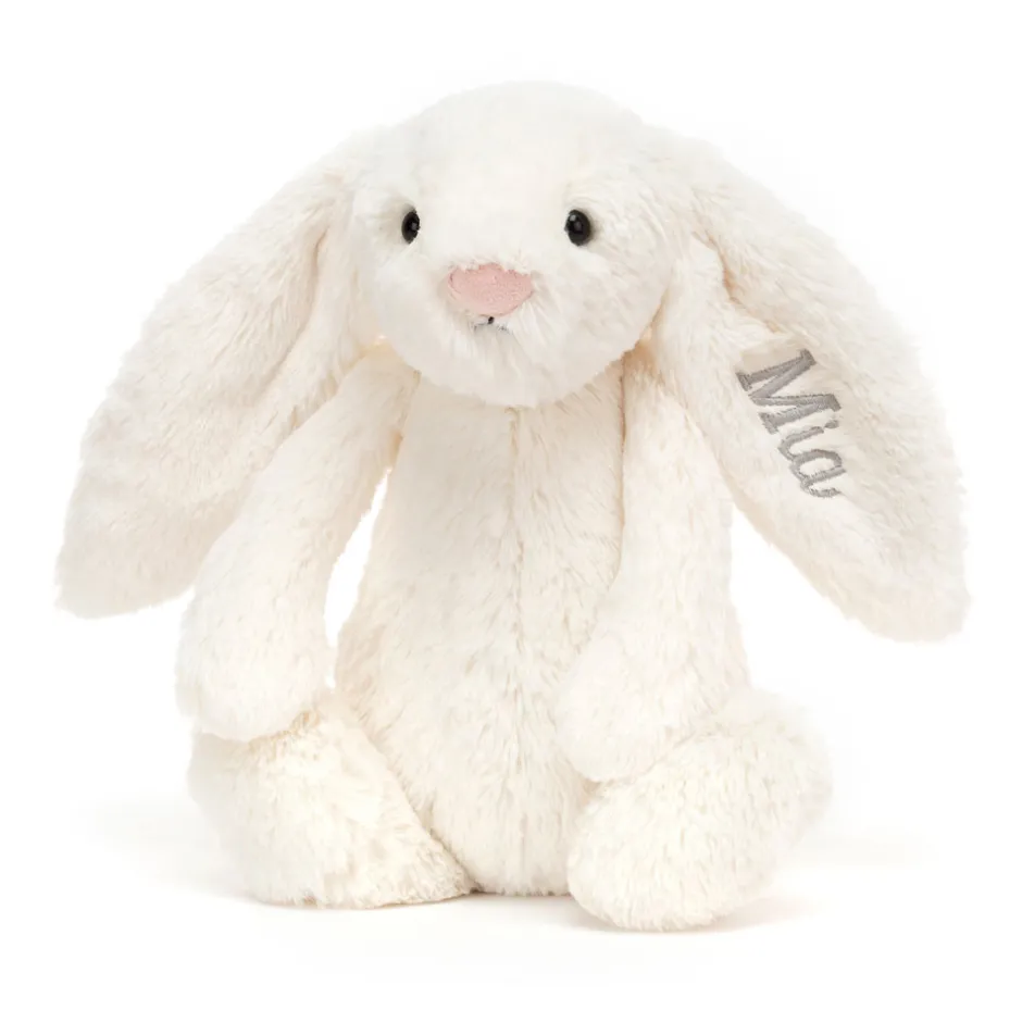 Personalised Bashful Cream Bunny Medium*Jellycat