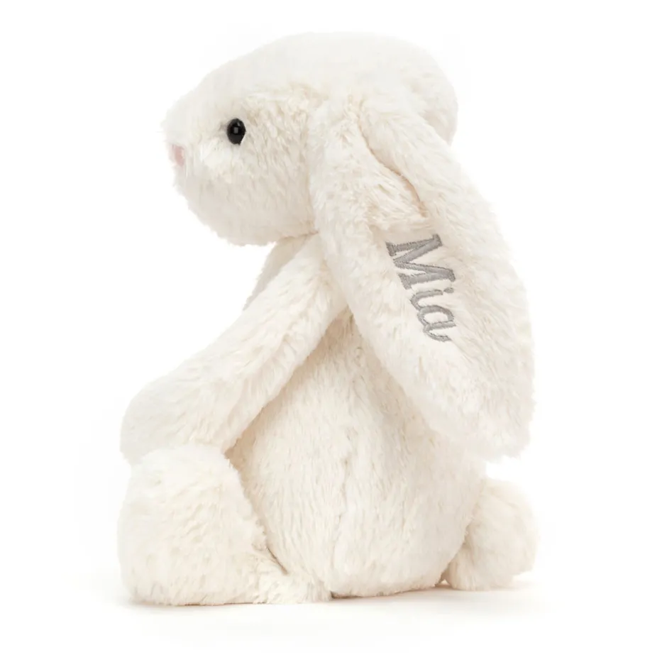 Personalised Bashful Cream Bunny Medium*Jellycat