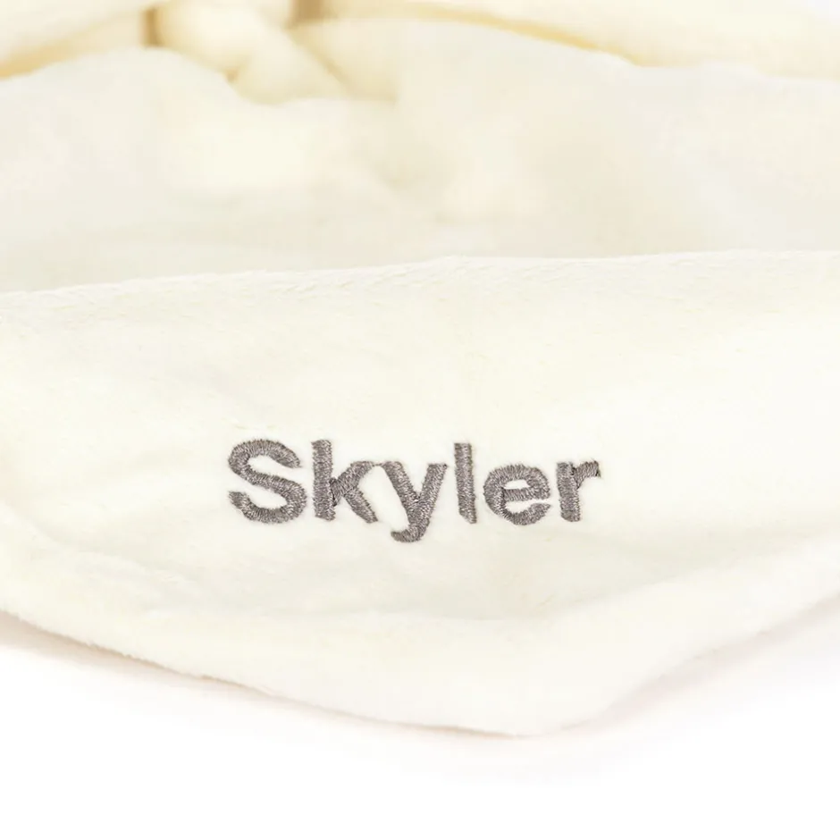 Personalised Bashful Cream Bunny Soother*Jellycat New