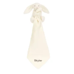 Personalised Bashful Cream Bunny Soother*Jellycat New