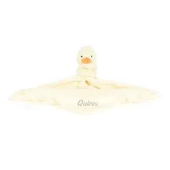 Personalised Bashful Duckling Soother*Jellycat Outlet