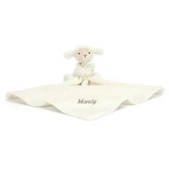Personalised Bashful Lamb Soother*Jellycat New