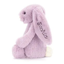Personalised Bashful Lilac Bunny Medium*Jellycat Hot