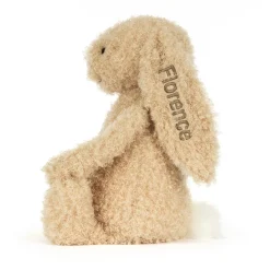 Personalised Bashful Luxe Bunny Curly Big*Jellycat Hot