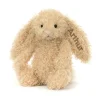 Personalised Bashful Luxe Bunny Curly Original*Jellycat New
