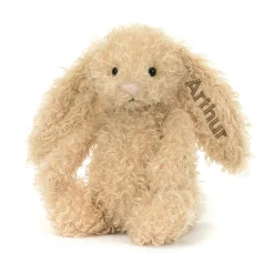 Personalised Bashful Luxe Bunny Curly Original*Jellycat New