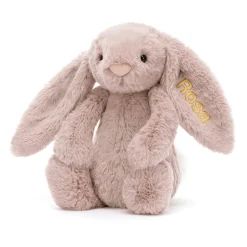 Personalised Bashful Luxe Bunny Rosa Medium*Jellycat Clearance