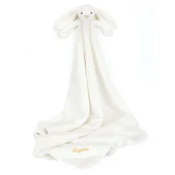 Personalised Bashful Luxe Bunny Luna Blankie*Jellycat New