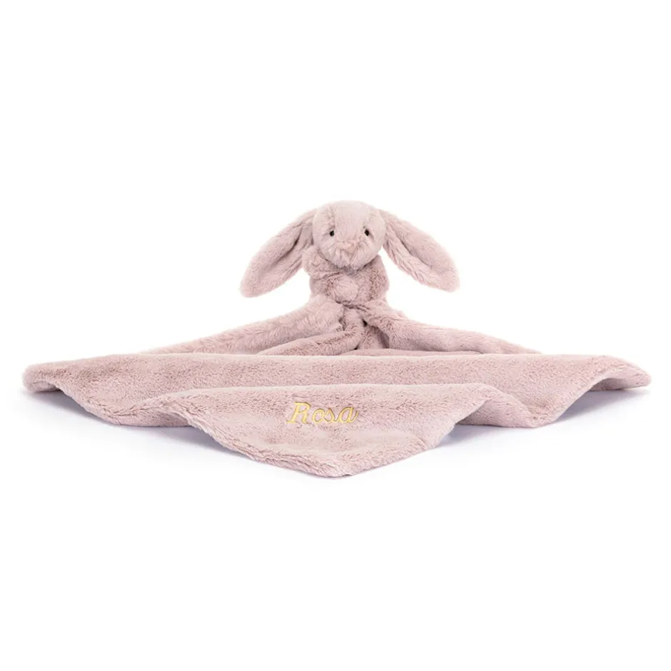 Personalised Bashful Luxe Bunny Rosa Soother*Jellycat Sale