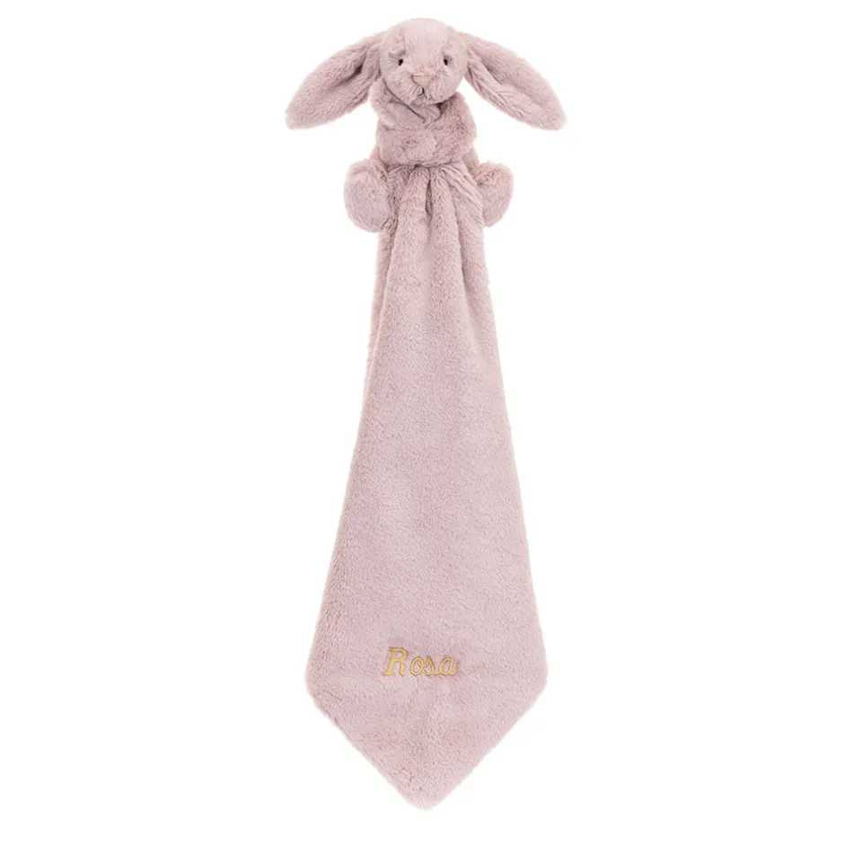 Personalised Bashful Luxe Bunny Rosa Soother*Jellycat Sale