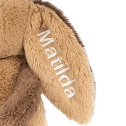 Personalised Bashful Patchwork Brown Bunny Original*Jellycat Online