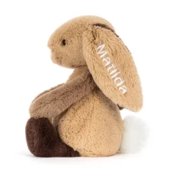 Personalised Bashful Patchwork Brown Bunny Original*Jellycat Online