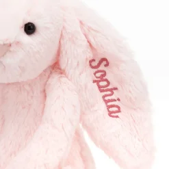 Personalised Bashful Pink Bunny Medium*Jellycat Clearance
