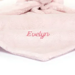 Personalised Bashful Pink Bunny Soother*Jellycat Online