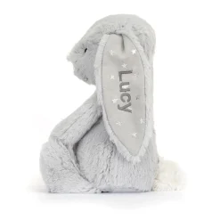 Personalised Bashful Shimmer Bunny Medium*Jellycat Clearance