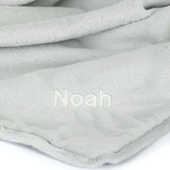 Personalised Bashful Silver Bunny Blankie*Jellycat Clearance
