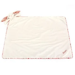 Personalised Blossom Cream Bunny 'Berry' Blankie*Jellycat Discount