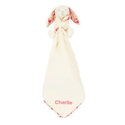 Personalised Blossom Cream Bunny 'Berry' Soother*Jellycat Online