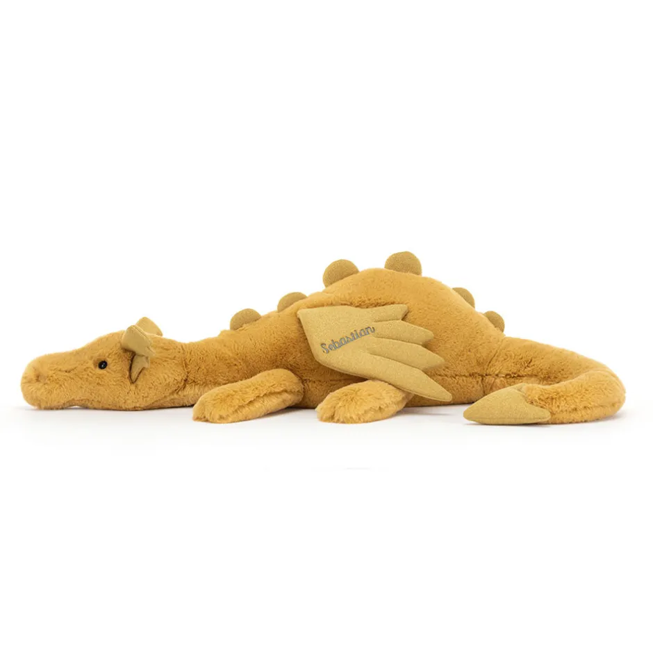 Personalised Golden Dragon Huge*Jellycat Hot