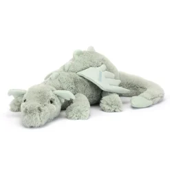 Personalised Sage Dragon Huge*Jellycat Clearance