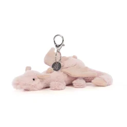 Rose Dragon Bag Charm*Jellycat Outlet