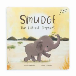 Smudge the Littlest Elephant Book and Smudge Elephant Medium*Jellycat Outlet
