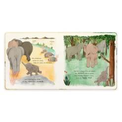 Smudge the Littlest Elephant Book and Smudge Elephant Medium*Jellycat Outlet