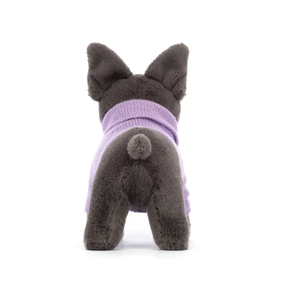 Sweater French Bulldog Purple*Jellycat Clearance