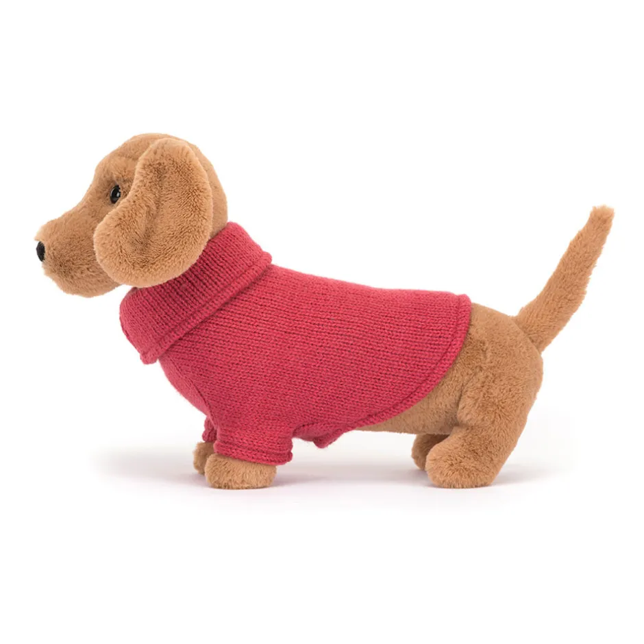 Sweater Sausage Dog*Jellycat New