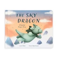 The Sky Dragon Book and Bashful Dragon Medium*Jellycat Hot