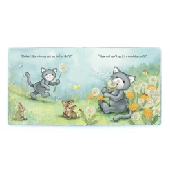 When I Wonder Book and Bashful Grey Kitty Medium*Jellycat Clearance